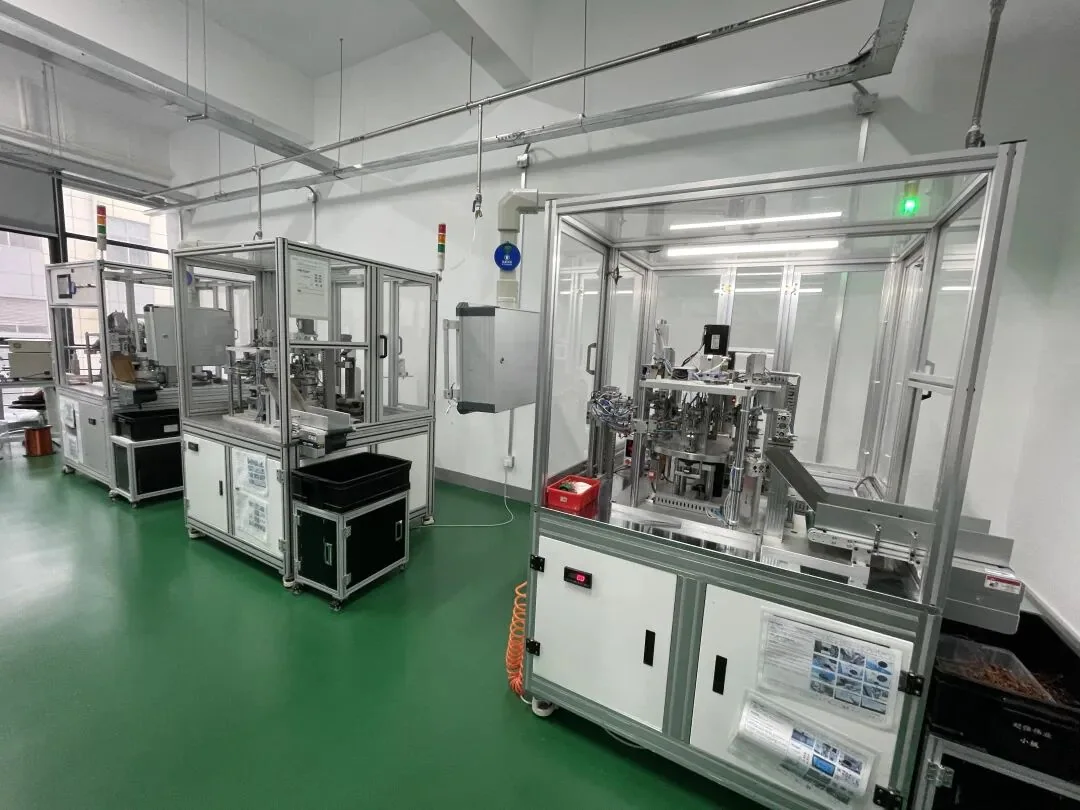 Assembly line in AODEQI factory